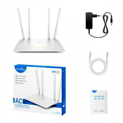 Cudy WR1200 AC1200 Dual Band WiFi Router Price in Bangladesh